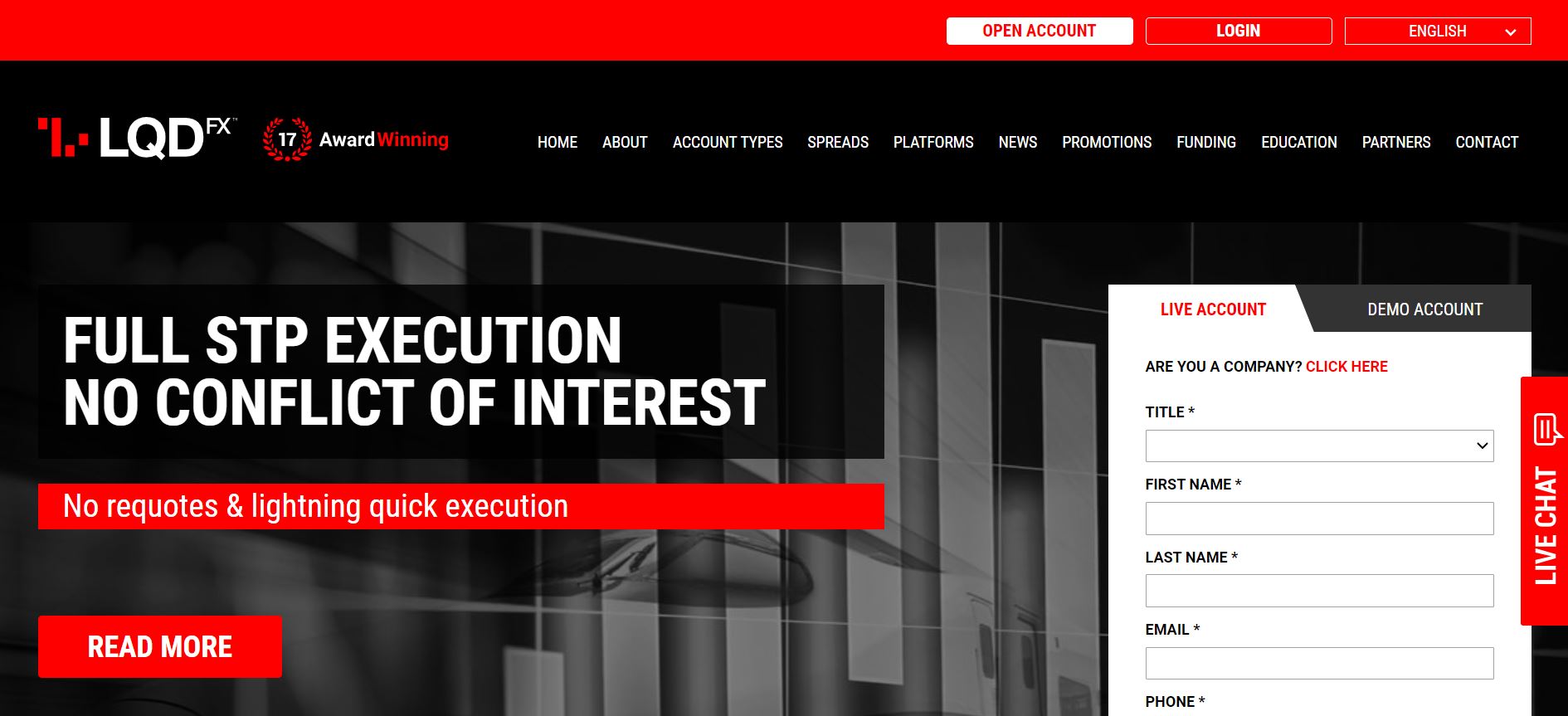 offshore Forex broker LQDFX review